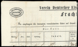 1861, Altdeutschland Thurn Und Taxis - Brieven En Documenten