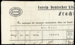 1861, Altdeutschland Thurn Und Taxis - Cartas & Documentos