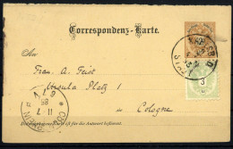 Österreich, P 52 F, 45, Brief - Oblitérations Mécaniques