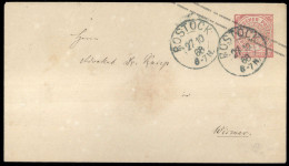 1868, Altdeutschland Norddeutscher Postbezirk, U 1 A, Brief - Entiers Postaux