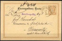 Österreich, P 61, Brief - Machine Postmarks