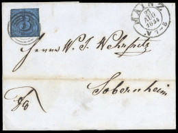 1852, Altdeutschland Thurn Und Taxis, 8, Brief - Storia Postale