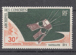 French Comores, Comoro Islands 1966 Satellite Mi#74 Mint Hinged - Unused Stamps