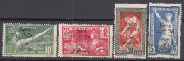Syria Syrie 1924 Olympic Games Yvert#149-152 Mint Hinged - Unused Stamps