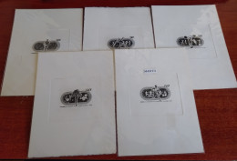 Mali Sport 1969 World Records Set, Die Proofs In Balck, Untouched In Plastic Cases - Mali (1959-...)