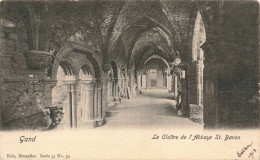 BELGIQUE -  Gand - Le Cloitre De L'Abbaye St Bavon - Carte Postale Ancienne - Gent