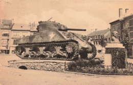 BELGIQUE  - Bastogne  - Le Tank Sur La Place Du Général Mac Auliffe - Carte Postale Ancienne - Bastogne