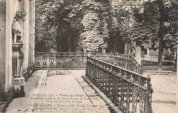 FRANCE - Versailles - Perron Du Grand Trianon - Magnifique Rampe En Fer Forgé - Carte Postale Ancienne - Versailles (Kasteel)