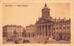 BELGIQUE -  Bruxelles - Place Royale - Carte Postale Ancienne - Squares