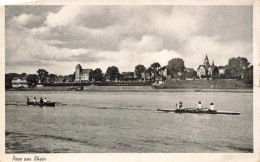 ALLEMAGNE - Parz Am Rhein - Avirons - Village Au Loin - Carte Postale Ancienne - Other & Unclassified