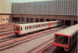 BELGIQUE - Bruxelles - U Bahn - Métro - Dépôt D'Auderghem - Vue D'ensemble -  Carte Postale - Nahverkehr, Unterirdisch