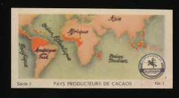 Jacques - Ca 1960 - Production Of Chocolate, Production De Chocolat - J1 - Pays Producteurs De Cacaos - Jacques