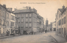 CPA 55 MONTMEDY / RUE DE L'ISLE ET GRAND BAZAR - Autres & Non Classés