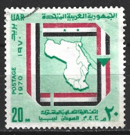 EGYPTE. N°836 Oblitéré De 1970. Charte De Tripoli. - Usados