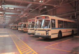 BELGIQUE - Bruxelles - Garage Des Autobus Au Dépôt D'Auderghem - Bus -  Carte Postale - Public Transport (surface)