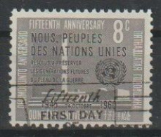 Verenigde Naties New York Y/T 81 (0) - Oblitérés