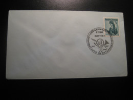 KUFSTEIN 3.7.1957 Postbus Post Bus 50 Year Anniversary Trip Cancel Cover AUSTRIA Coach Autobus Autocar - Bus