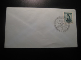 DORNBIRN 17.6.1957 Postbus Post Bus 50 Year Anniversary Trip Cancel Cover AUSTRIA Coach Autobus Autocar - Busses