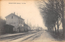 CPA 55 MENAUCOURT / LA GARE - Other & Unclassified