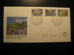 GRAVENHAGE 1991 Geology Nuclear Physics Environment FDC Cancel Cover NETHERLANDS - Autres & Non Classés