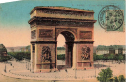 FRANCE - Paris  - L'Arc De Triomphe - Colorisé - Carte Postale Ancienne - Arc De Triomphe