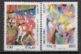 Italie 1993 N° 2011/2012 Neufs Europa Art Contemporain - 1993