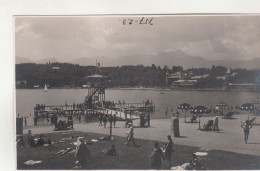 D4253) VELDEN Am WÖRTHERSEE - Tolle FOTO AK Mit Sprungturm Und Vielen Badenden ALT ! - Velden