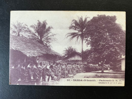 SP CPA GABON / SAMBA N'GOULE FACTORIE SHO / SANS CORRESPONDANCE - Storia Postale