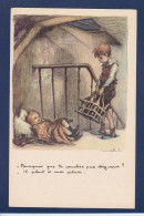 CPA 1 Euro Enfant POULBOT Illustrateur Prix De Départ 1 Euro Non Circulé - Other & Unclassified