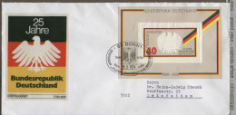 GERMANY - DEUTSCHE - FDC 1974  -  BUNDESREPUBLIK - 1974-1980