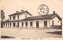 CPA 10 BAR SUR AUBE / LA GARE - Bar-sur-Aube