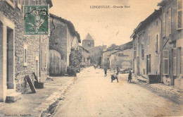 CPA 55 LONGEVILLE / GRANDE RUE - Autres & Non Classés