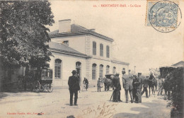 CPA 55 MONTMEDY LE BAS / LA GARE - Other & Unclassified