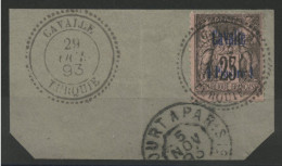 Cavalle N° 6 Oblitération Cachet à Date Perlé CAVALLE TURQUIE 29/10/93. Voir Description - Used Stamps
