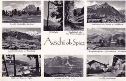 AESCHI OB SPIEZ                             9 VUES - Aeschi