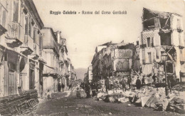 ITALIE - Reggio Calabria - Rovine Del Corso Garibaldi - Carte Postale Ancienne - Reggio Calabria