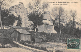 CPA 55 PROMENADE DE SAINT MIHIEL / LES ROCHES - Autres & Non Classés