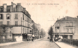 93-Ile Saint Denis-la Rue Méchin - L'Ile Saint Denis