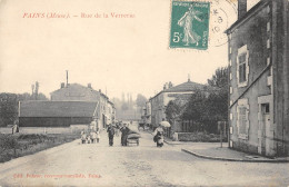 CPA 55 FAINS / RUE DE LA VERRERIE - Other & Unclassified