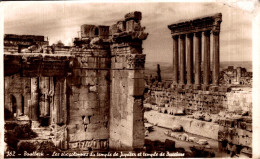 BAALBEK / LES SIX COLONNES DU TEMPLE DE JUPITER ET TEMPLE DE BACCHUS - Syrie