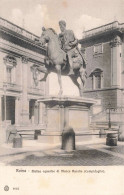 ITALIE - Rome  - Statue équestre De Marc Aurèle  - Carte Postale Ancienne - Other Monuments & Buildings