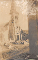 CPA 55 FORGES / CARTE PHOTO / EGLISE DE FORGES / JANVIER 1915 - Other & Unclassified