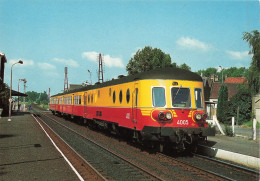 TRANSPORT - Trains - Autorail Diesel Triple SNCB Série 40 - Carte Postale - Treinen