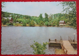 AK Talsperre Kriebstein Blick Zu HO-Gaststatte Verlag Erhard Neuberg Deutschland DDR Gelaufen Used Postcard A4 - Mittweida