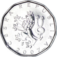 Monnaie, République Tchèque, 2 Koruny, 2007 - Repubblica Ceca