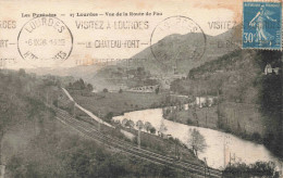FRANCE - Les Pyrénées - Lourdes - Vue De La Route De L'eau -  Carte Postale Ancienne - Lourdes