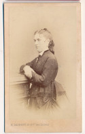 Photographie XIXe CDV Portrait De Madame DE LAFOSSE (née DUVAL) Photographe H. Laurent Paris - Personnes Identifiées