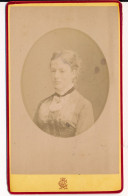 Photographie XIXe CDV Portrait De Henriette DERODE épouse JULLIEN LE PICQUIER (1856-?) Photographe Caccia Le Havre - Geïdentificeerde Personen