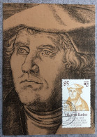 (2757) DDR Maximumkarten 1982 Martin Luther (MK-1-9) - Cartes-Maximum (CM)