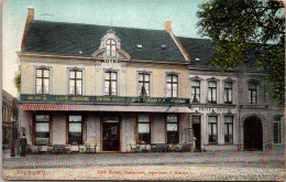 #3663 - Tilburg, Café Suisse, Restaurant, Tegenover 't Station 1914 (NB) - Tilburg